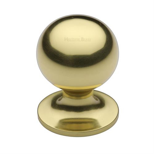 M Marcus Heritage Brass Ball Design Cabinet Knob 32mm 